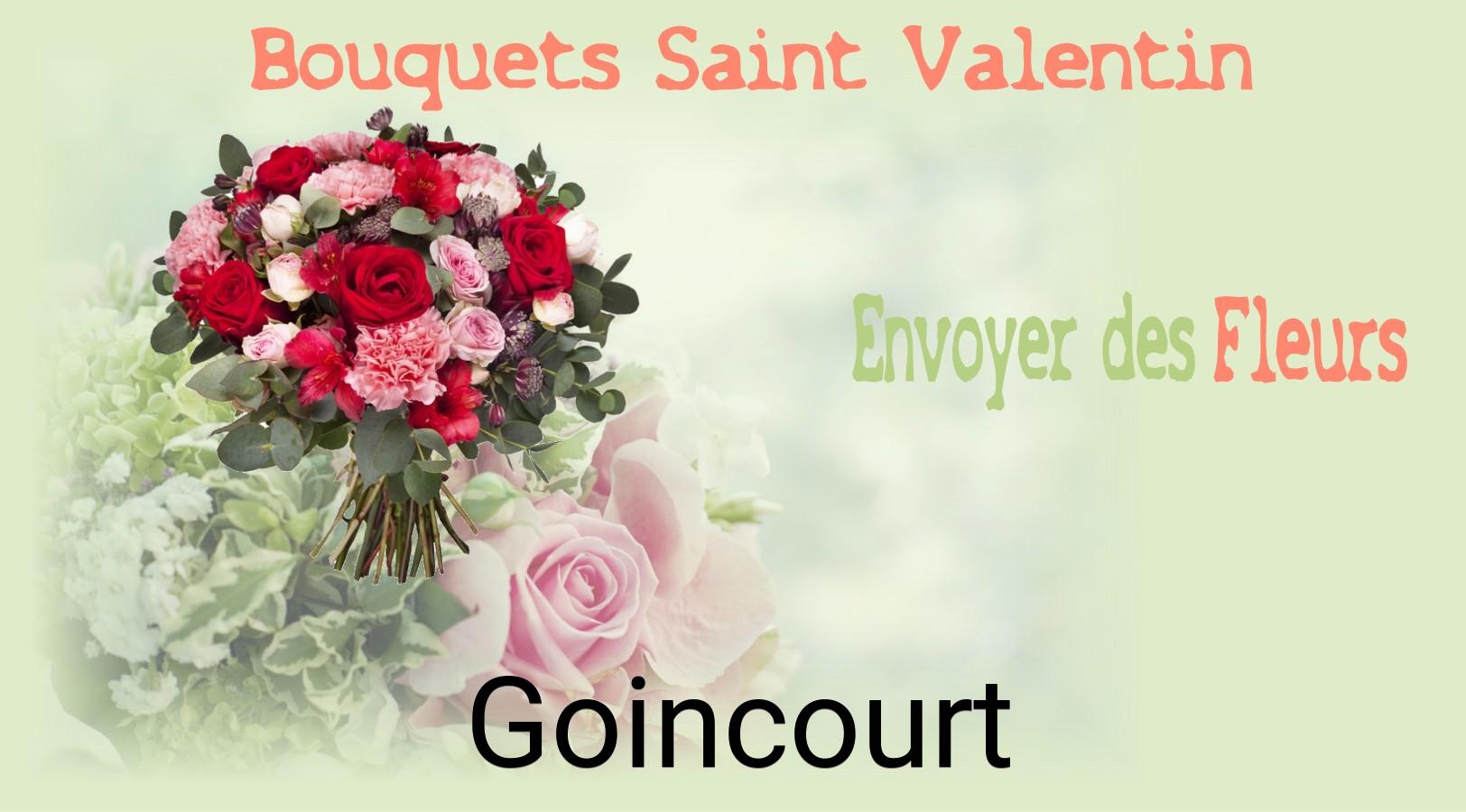 Roses de Saint-Valentin livrées à Goincourt